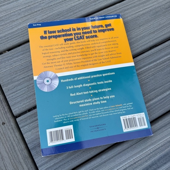 LSAT Prep Book with CD - Picture 5 of 17